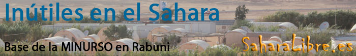 Cabecera de SaharaLibre.es del mes de  Mayo de 2011