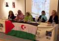 Elvira González Jiménez, cooperante con el pueblo saharaui de apoyo a la UNMS; Mariam Burhimi, Zonas ocupadas (Equipe Media) arrestada y torturada por las fuerzas de represión marroquí; Jadiyetu El Mo