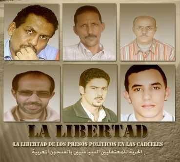 Activistas saharauis presos