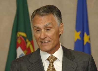 El presidente de Portugal Anibal Cavaco Silva