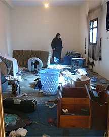 Casa saharaui atacada por colonos marroques