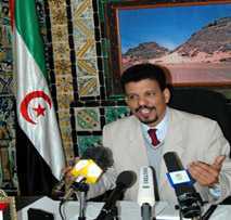 Mohamed Yeslem Beissat - representante en funciones del Frente Polisario ante la Unin Europea