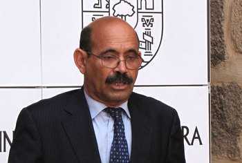 Salek Baba Hassena, ministro de Cooperación de la RASD