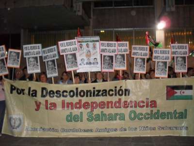 Manifestación en Córdoba por Aminetu Haidar