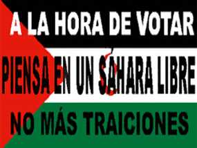 ¡Vota por un  Sáhara Libre! 